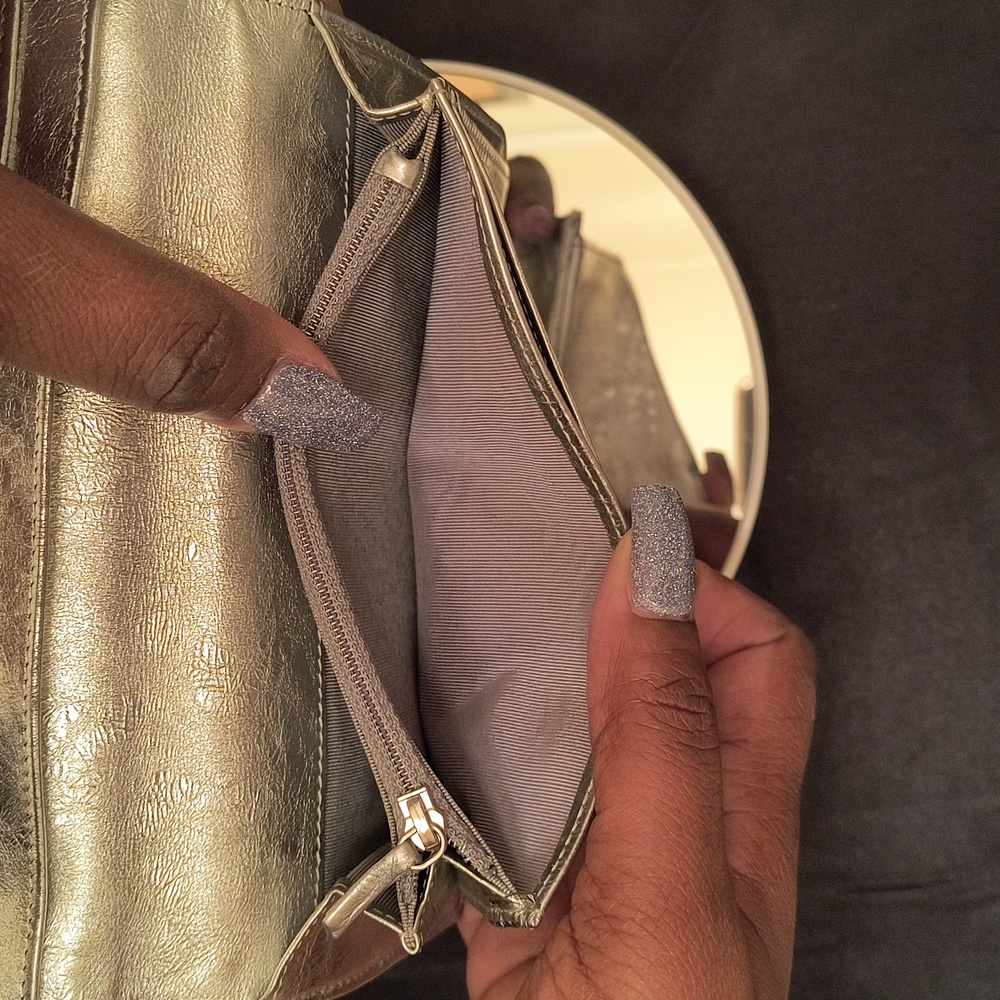Authentic Chanel Silver Wallet - Picture 7 of 15